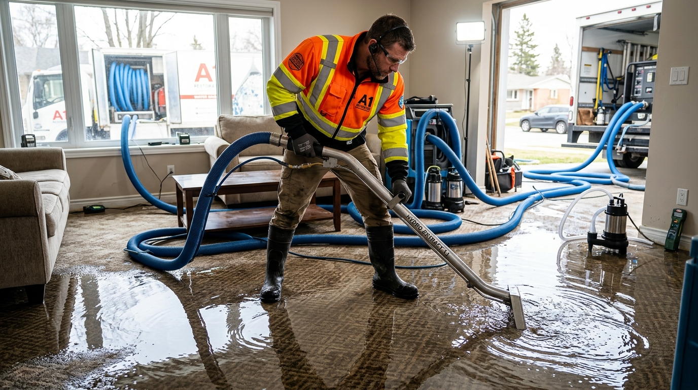 Water Damage Inspection & Assessment equipment and process in Texas